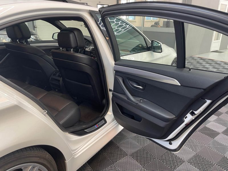 B.M.W. SERIE 5 F10 GARANTIE 12 MOIS 520D 184ch M SPORT FULL BVA8, HISTORIQUE COMPLET BMW, SUPER ETAT