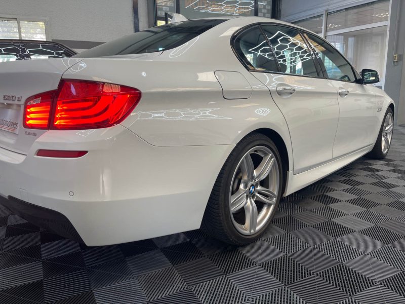 B.M.W. SERIE 5 F10 GARANTIE 12 MOIS 520D 184ch M SPORT FULL BVA8, HISTORIQUE COMPLET BMW, SUPER ETAT