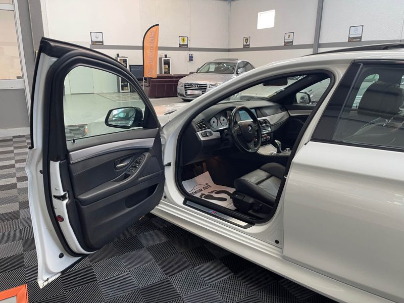 B.M.W. SERIE 5 F10 GARANTIE 12 MOIS 520D 184ch M SPORT FULL BVA8, HISTORIQUE COMPLET BMW, SUPER ETAT