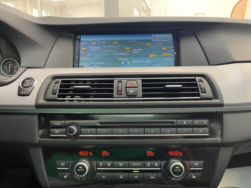 B.M.W. SERIE 5 F10 GARANTIE 12 MOIS 520D 184ch M SPORT FULL BVA8, HISTORIQUE COMPLET BMW, SUPER ETAT
