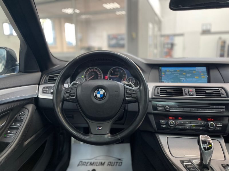 B.M.W. SERIE 5 F10 GARANTIE 12 MOIS 520D 184ch M SPORT FULL BVA8, HISTORIQUE COMPLET BMW, SUPER ETAT