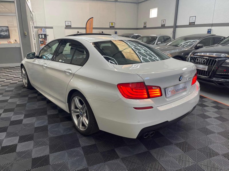 B.M.W. SERIE 5 F10 GARANTIE 12 MOIS 520D 184ch M SPORT FULL BVA8, HISTORIQUE COMPLET BMW, SUPER ETAT
