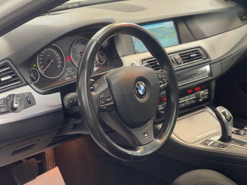 B.M.W. SERIE 5 F10 GARANTIE 12 MOIS 520D 184ch M SPORT FULL BVA8, HISTORIQUE COMPLET BMW, SUPER ETAT
