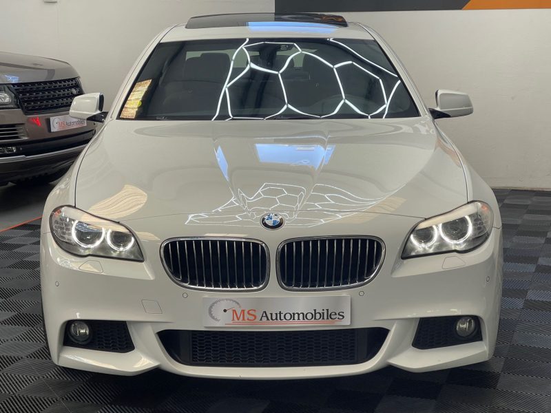 B.M.W. SERIE 5 F10 GARANTIE 12 MOIS 520D 184ch M SPORT FULL BVA8, HISTORIQUE COMPLET BMW, SUPER ETAT