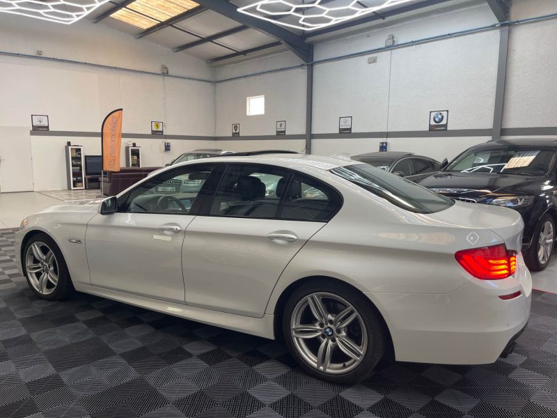 B.M.W. SERIE 5 F10 GARANTIE 12 MOIS 520D 184ch M SPORT FULL BVA8, HISTORIQUE COMPLET BMW, SUPER ETAT
