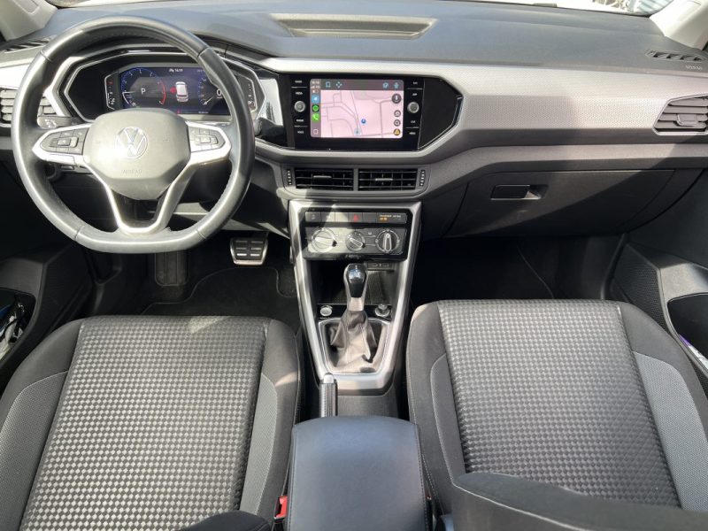 VOLKSWAGEN T-CROSS 1.0 TSI 110ch Active Plus DSG7 - PREMIÈRE MAIN / ENTRETIEN VOLKSWAGEN
