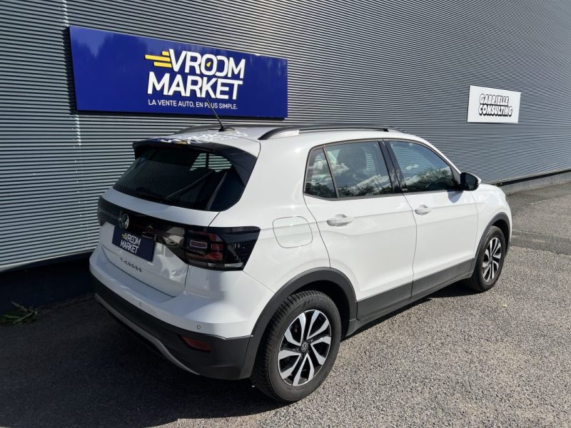 VOLKSWAGEN T-CROSS 1.0 TSI 110ch Active Plus DSG7 - PREMIÈRE MAIN / ENTRETIEN VOLKSWAGEN