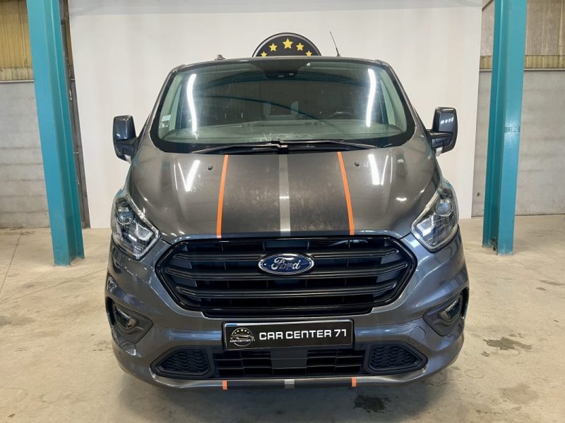 FORD TRANSIT CUSTOM Cabine Approfondie L1H1 2.0 EcoBlue 185 S&S Sport BVA 5 places TVA RECUPERABLE