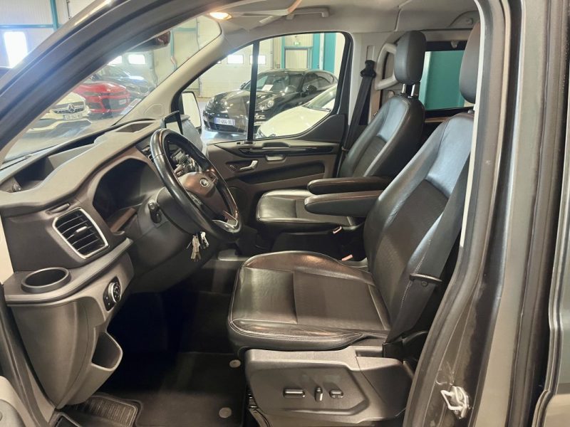 FORD TRANSIT CUSTOM Cabine Approfondie L1H1 2.0 EcoBlue 185 S&S Sport BVA 5 places TVA RECUPERABLE