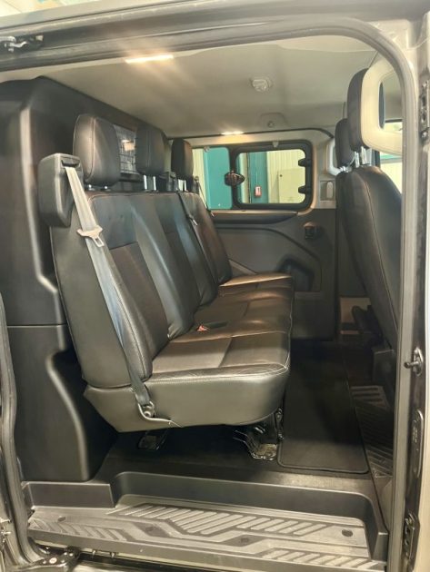 FORD TRANSIT CUSTOM Cabine Approfondie L1H1 2.0 EcoBlue 185 S&S Sport BVA 5 places TVA RECUPERABLE