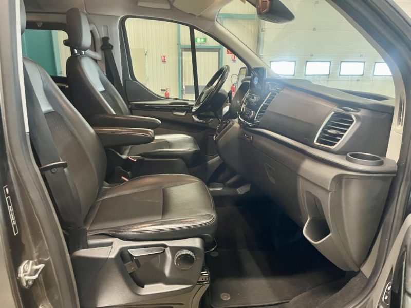 FORD TRANSIT CUSTOM Cabine Approfondie L1H1 2.0 EcoBlue 185 S&S Sport BVA 5 places TVA RECUPERABLE