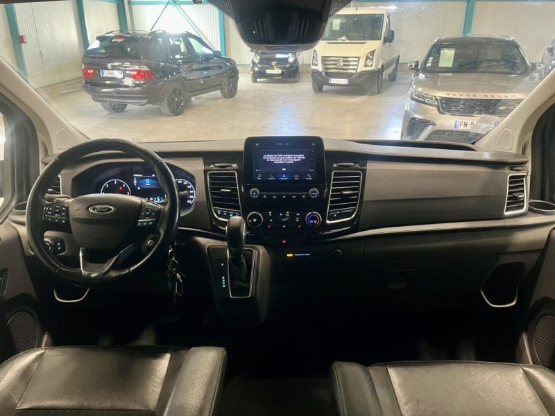 FORD TRANSIT CUSTOM Cabine Approfondie L1H1 2.0 EcoBlue 185 S&S Sport BVA 5 places TVA RECUPERABLE