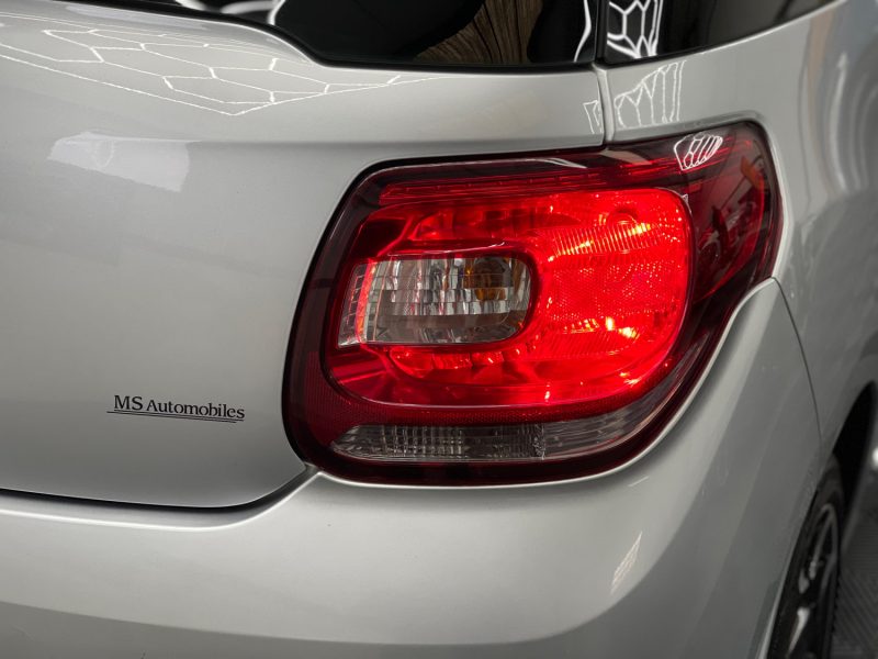 CITROEN DS3 SEULEMENT 38000KMS 1.6 VTI 120ch SO CHIC GARANTIE 12 MOIS, 1ERE MAIN, HISTORIQUE COMPLET