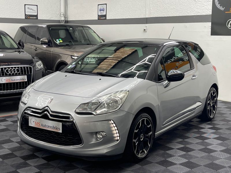 CITROEN DS3 SEULEMENT 38000KMS 1.6 VTI 120ch SO CHIC GARANTIE 12 MOIS, 1ERE MAIN, HISTORIQUE COMPLET