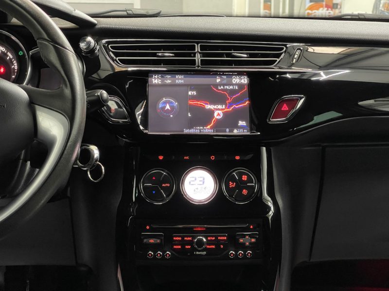 CITROEN DS3 SEULEMENT 38000KMS 1.6 VTI 120ch SO CHIC GARANTIE 12 MOIS, 1ERE MAIN, HISTORIQUE COMPLET