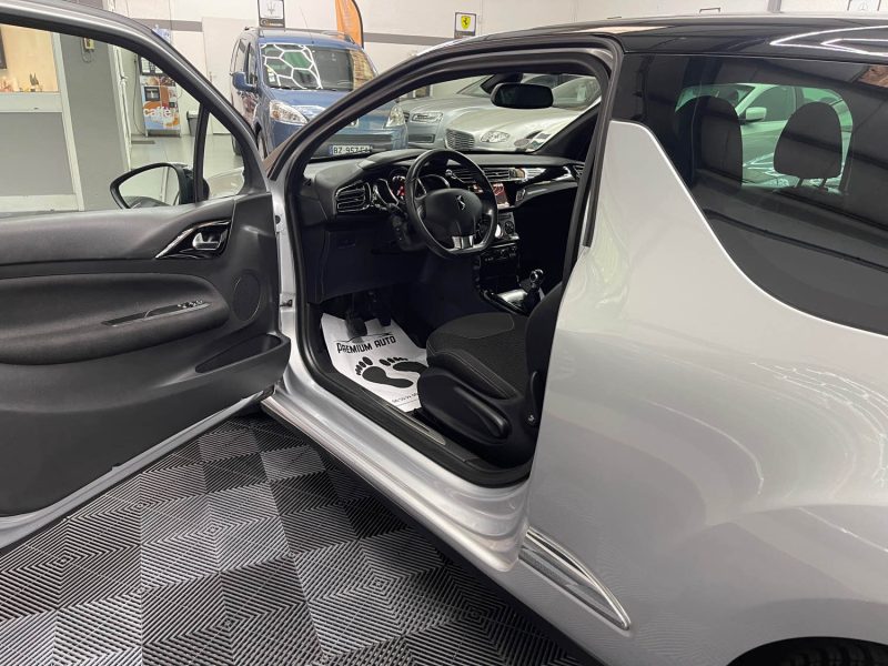 CITROEN DS3 SEULEMENT 38000KMS 1.6 VTI 120ch SO CHIC GARANTIE 12 MOIS, 1ERE MAIN, HISTORIQUE COMPLET