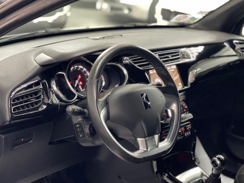 CITROEN DS3 SEULEMENT 38000KMS 1.6 VTI 120ch SO CHIC GARANTIE 12 MOIS, 1ERE MAIN, HISTORIQUE COMPLET