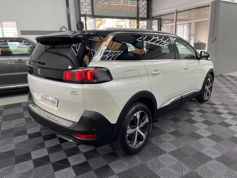 PEUGEOT 5008 GARANTIE 12 MOIS 2.0 BlueHDi 180ch S&S GT EAT8 7 PLACES, HISTORIQUE COMPLET
