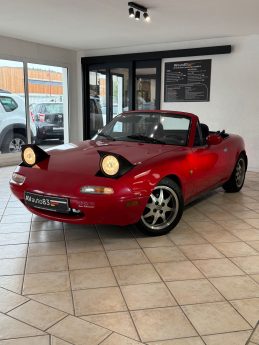 Mazda MX-5 Miata 1.6i 115ch Softtop - 1990 - Rouge- Distribution neuve - Etat Parfait - Garantie 1an