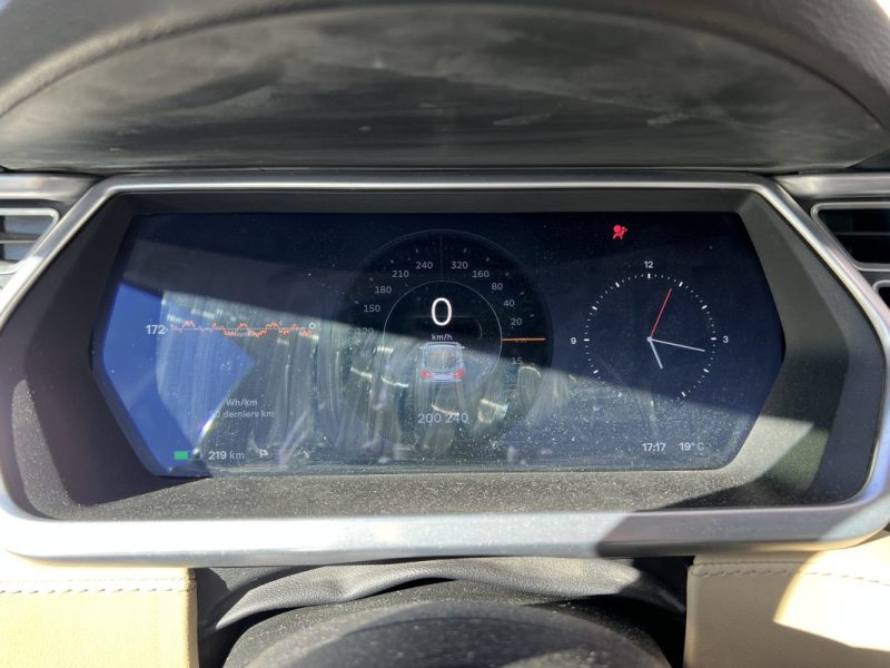 TESLA MODEL S P85 / RECHARGE GRATUITE A VIE