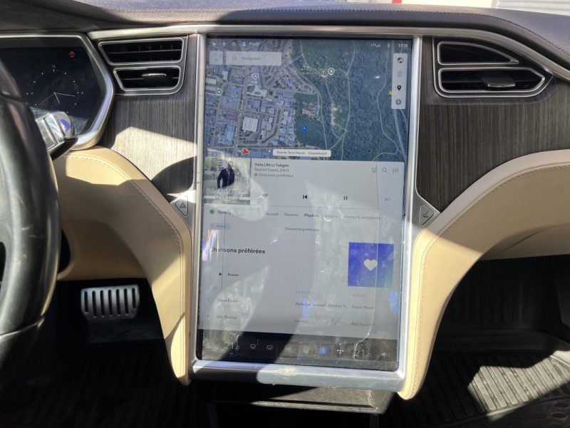 TESLA MODEL S P85 / RECHARGE GRATUITE A VIE