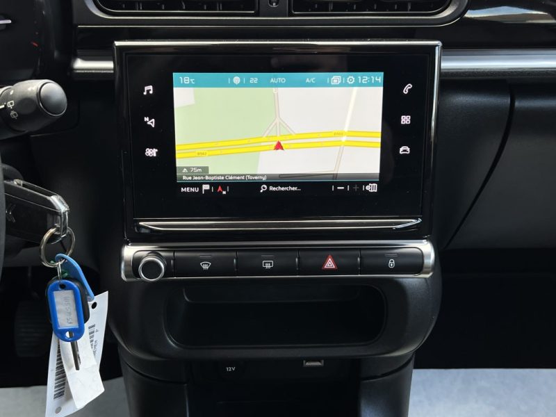 CITROEN C3 III PHASE 2 - 1.2 83 Cv APPLE CARPLAY & ANDROID ECRAN TACTILE CRIT AIR 1 GARANTIE AN