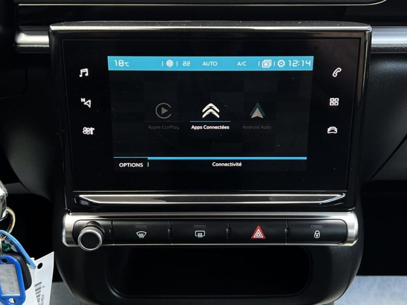 CITROEN C3 III PHASE 2 - 1.2 83 Cv APPLE CARPLAY & ANDROID ECRAN TACTILE CRIT AIR 1 GARANTIE AN