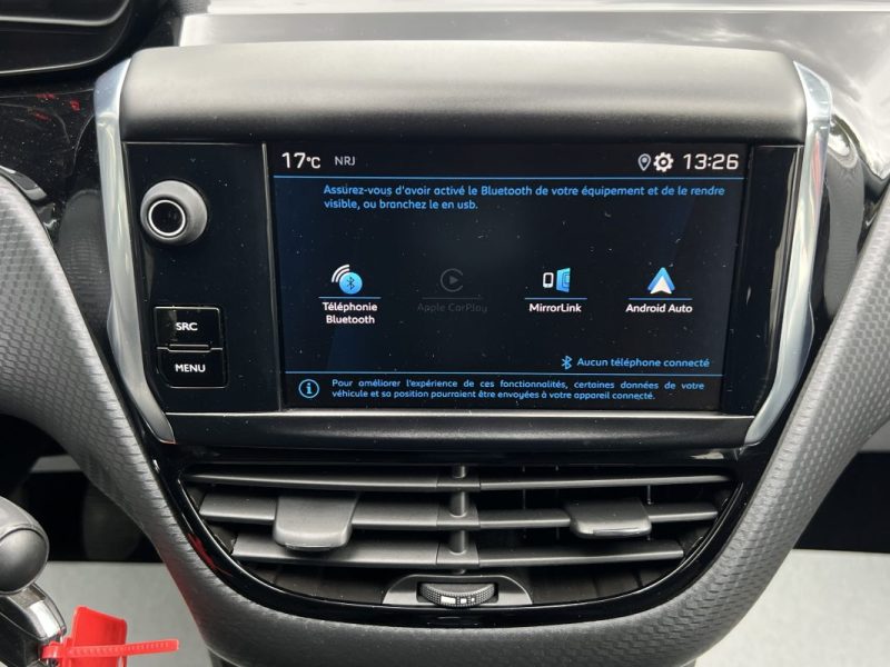 PEUGEOT 208 PHASE 2 1.2 82 Cv ECRAN TACTILE / APPLE & ANDROID CRIT AIR 1 5 PORTES - GARANTIE 1 AN
