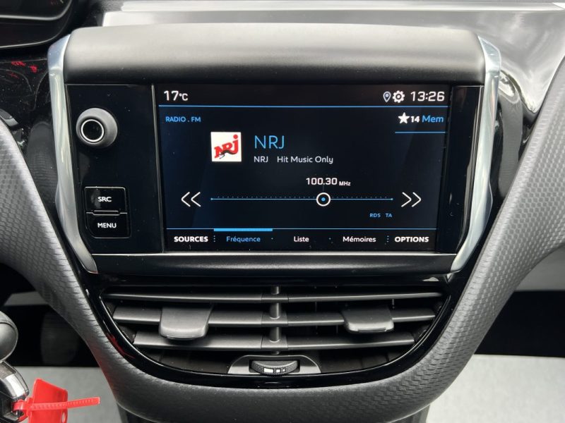 PEUGEOT 208 PHASE 2 1.2 82 Cv ECRAN TACTILE / APPLE & ANDROID CRIT AIR 1 5 PORTES - GARANTIE 1 AN