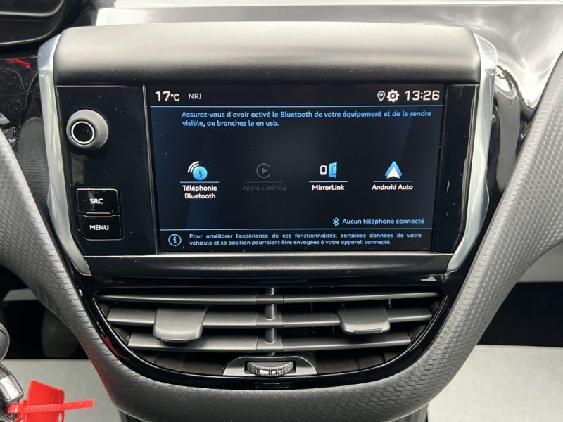 PEUGEOT 208 PHASE 2 1.2 82 Cv ECRAN TACTILE / APPLE & ANDROID CRIT AIR 1 5 PORTES - GARANTIE 1 AN