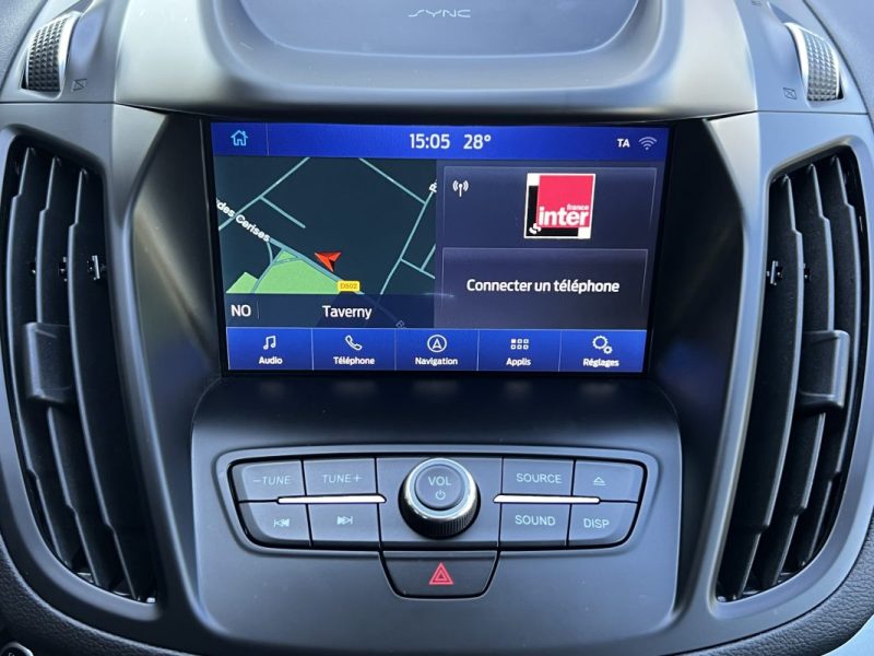 FORD KUGA II PHASE 2 1.5 ECOOBOOST 120 Cv 2WD APPLE CARPLAY & ANDROID CRIT AIR 1 - GARANTIE 1 AN