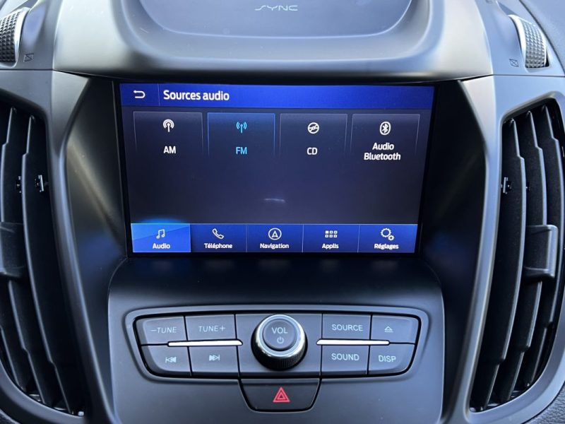 FORD KUGA II PHASE 2 1.5 ECOOBOOST 120 Cv 2WD APPLE CARPLAY & ANDROID CRIT AIR 1 - GARANTIE 1 AN