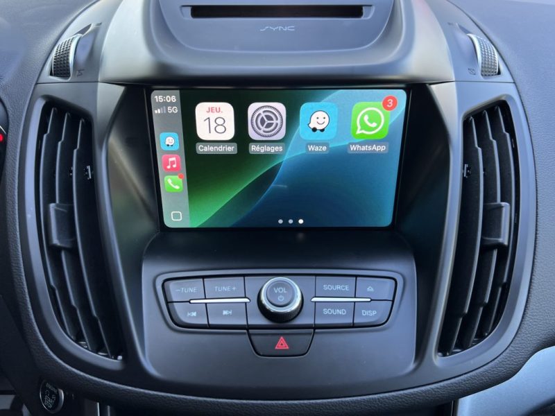 FORD KUGA II PHASE 2 1.5 ECOOBOOST 120 Cv 2WD APPLE CARPLAY & ANDROID CRIT AIR 1 - GARANTIE 1 AN