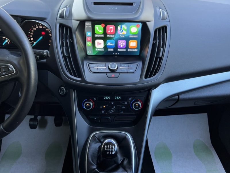 FORD KUGA II PHASE 2 1.5 ECOOBOOST 120 Cv 2WD APPLE CARPLAY & ANDROID CRIT AIR 1 - GARANTIE 1 AN
