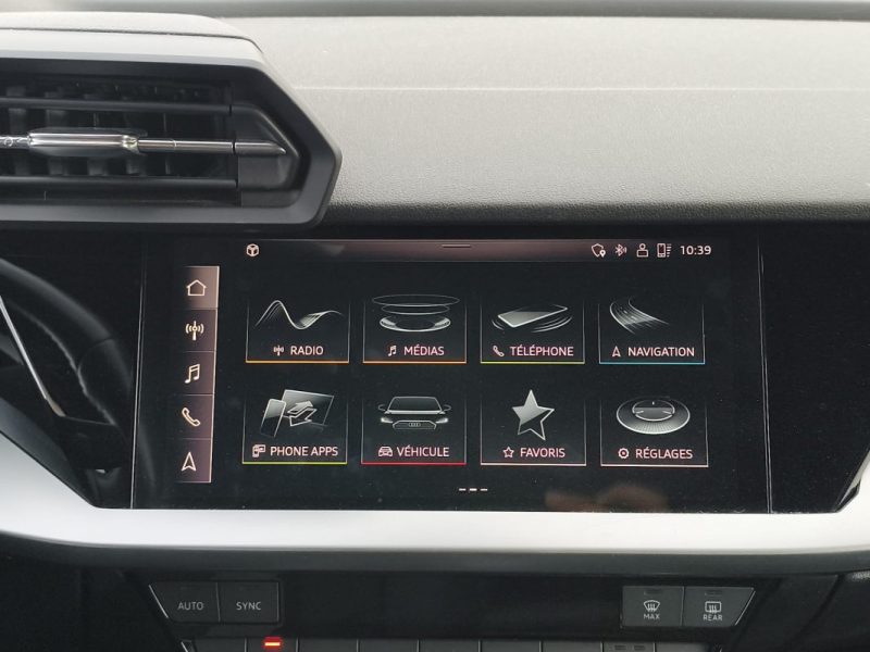 AUDI A3 SPORTBACK 2021 AUDI Model :A3 SPORTBACK Finition:35 TFSI 150ch Mild Hybrid Design S tronic 7