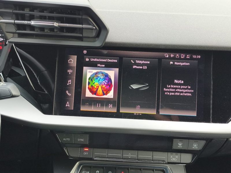 AUDI A3 SPORTBACK 2021 AUDI Model :A3 SPORTBACK Finition:35 TFSI 150ch Mild Hybrid Design S tronic 7