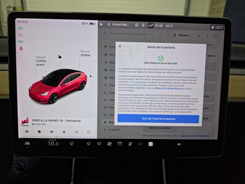 TESLA Model 3 Standard Range Plus 325 cv / SOH 86%