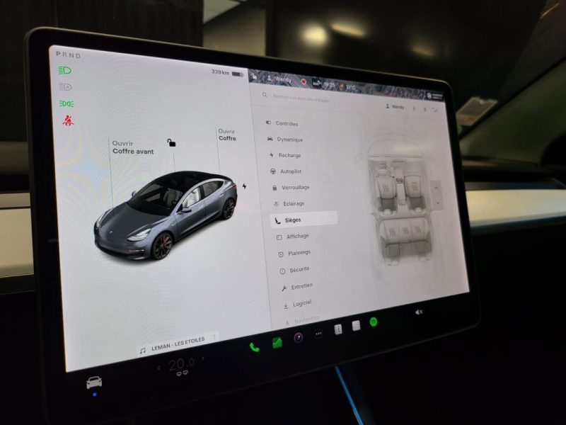 TESLA MODEL 3 PERFORMANCE AWD DUAL MOTOR 1er Main AUTOPILOT NIV 2