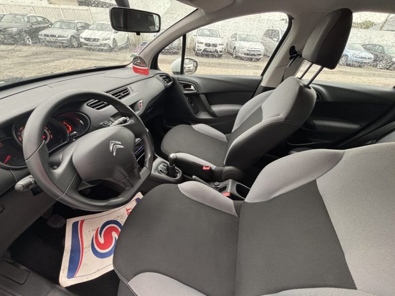 CITROEN C3 60CV 1.1L FAIBLE KILOMETRAGE GARANTIE 12 MOIS