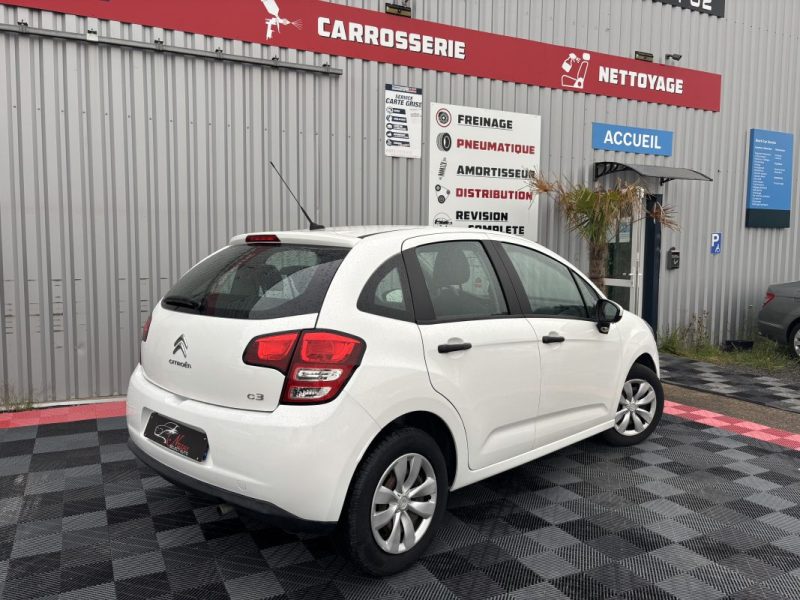 CITROEN C3 60CV 1.1L FAIBLE KILOMETRAGE GARANTIE 12 MOIS