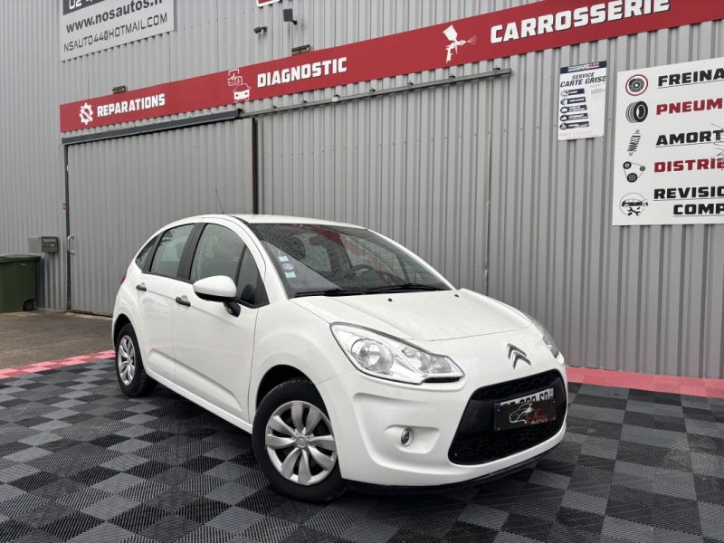 CITROEN C3 60CV 1.1L FAIBLE KILOMETRAGE GARANTIE 12 MOIS
