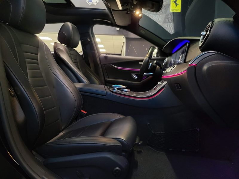 MERCEDES CLASSE E 220d 194ch AMG Line 9G-Tronic / SUIVI MERCEDES / T.O / ANGLE MORT / CUIR CHAUFANTS