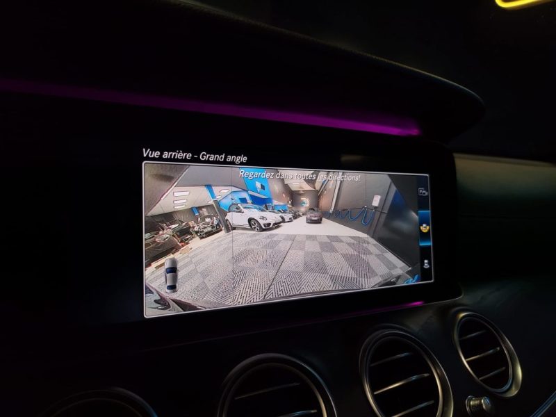 MERCEDES CLASSE E 220d 194ch AMG Line 9G-Tronic / SUIVI MERCEDES / T.O / ANGLE MORT / CUIR CHAUFANTS