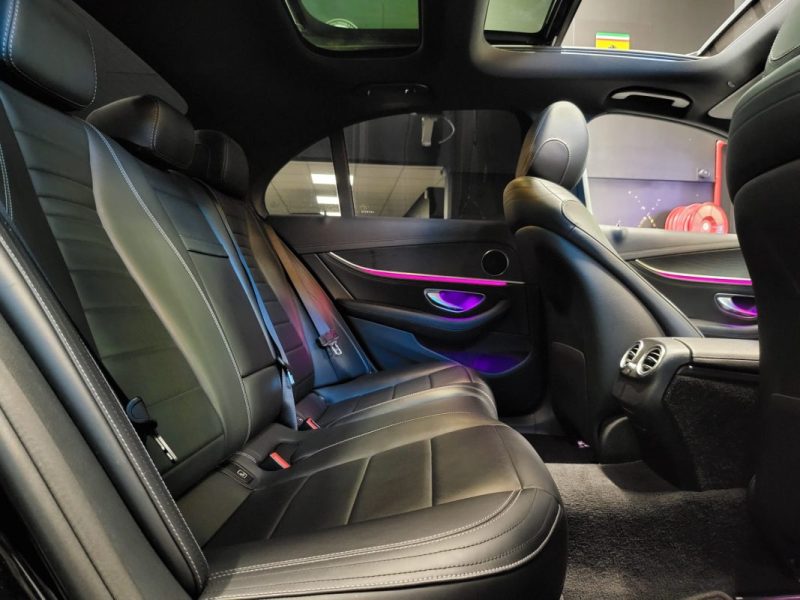 MERCEDES CLASSE E 220d 194ch AMG Line 9G-Tronic / SUIVI MERCEDES / T.O / ANGLE MORT / CUIR CHAUFANTS