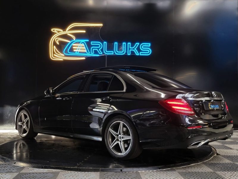 MERCEDES CLASSE E 220d 194ch AMG Line 9G-Tronic / SUIVI MERCEDES / T.O / ANGLE MORT / CUIR CHAUFANTS