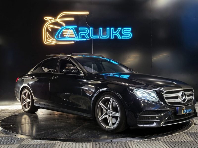 MERCEDES CLASSE E 220d 194ch AMG Line 9G-Tronic / SUIVI MERCEDES / T.O / ANGLE MORT / CUIR CHAUFANTS