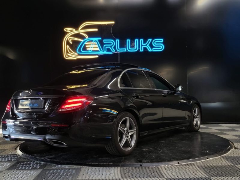 MERCEDES CLASSE E 220d 194ch AMG Line 9G-Tronic / SUIVI MERCEDES / T.O / ANGLE MORT / CUIR CHAUFANTS