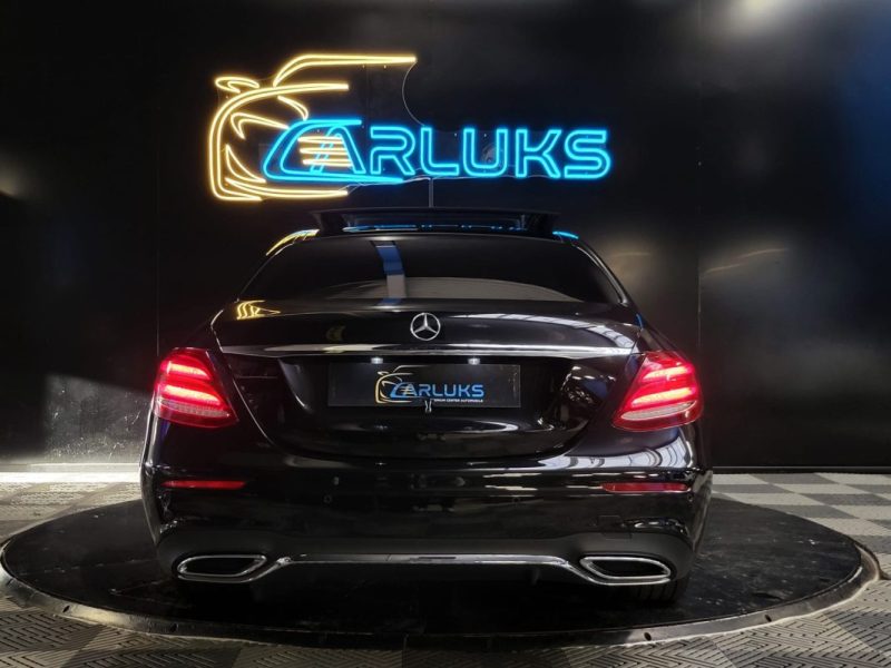 MERCEDES CLASSE E 220d 194ch AMG Line 9G-Tronic / SUIVI MERCEDES / T.O / ANGLE MORT / CUIR CHAUFANTS