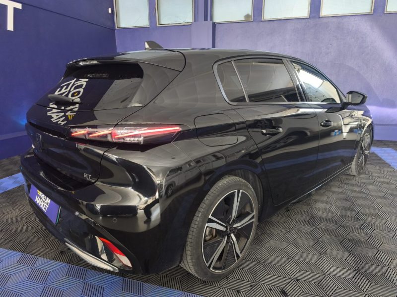 PEUGEOT PEUGEOT 308 GT 1.2 130 Cv EAT 8 - FINITION GT - BOITE AUTOMATIQUE 8 RAPPORTS - GPS - CUIR - VOLANT CHAUFFANT  2022