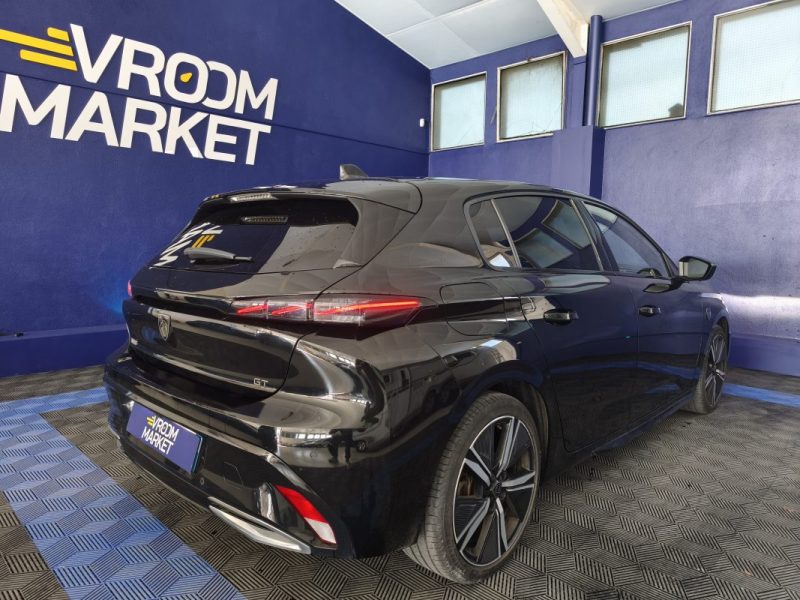 PEUGEOT PEUGEOT 308 GT 1.2 130 Cv EAT 8 - FINITION GT - BOITE AUTOMATIQUE 8 RAPPORTS - GPS - CUIR - VOLANT CHAUFFANT  2022